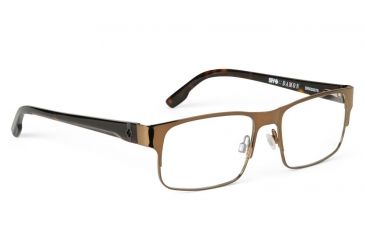 Image of Spy Optic Damon Eyeglasses - Mahogany Frame &amp; Clear Lens SRX00075