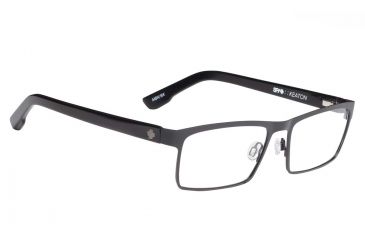 Image of Spy Optic Keaton Progressive Prescription Eyeglasses, Matte Black/Black Frame-573255108000PR