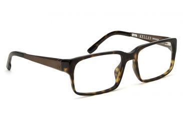 Image of Spy Optic Kellan Eyeglasses - Dark Tortoise Frame &amp; Clear Lens SRX00035