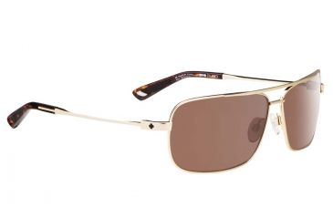Image of Spy Optic Leo Progressive Prescription Sunglasses, Gold Frame, Happy Bronze Lens-673238274865PR
