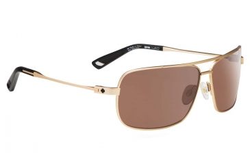Image of Spy Optic Leo Progressive Prescription Sunglasses, Brass Frame, Happy Bronze Lens-673238801865PR
