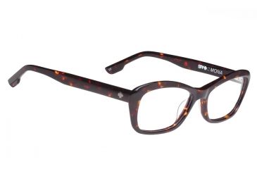 Image of Spy Optic Mona Single Vision Prescription Eyeglasses, Dark Tortoise Frame-573254098000SV