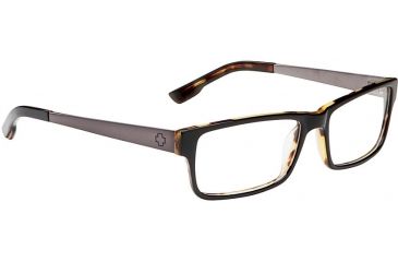 Image of Spy Optic Travis Eyeglasses - Black/Tortoise Frame &amp; Clear Lens SRX00081