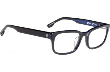 Image of Spy Optic Stevie Progressive Prescription Eyeglasses, Black/Blue Horn Frame, 573446086000PR