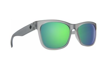 Image of Spy Optic Sundowner Single Vision Prescription Sunglasses, Matte Translucent Smoke Frame, 673513079738SV