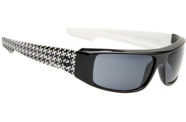 Image of Spy Optic Logan Sunglasses Black Roundstooth-Grey 670939424129