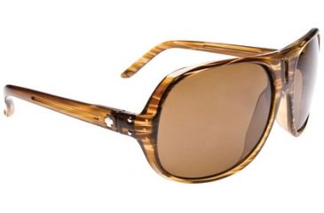 Image of Spy Optic Stratos Sunglasses Brown Stripe Tort - Bronze Lenses