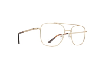 Image of Spy Optic Tamland 53 Dark Tortoise Matte Eyeglasses, Gold, One Size, 43504