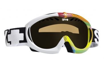 Image of Spy Targa-2 Goggles 312003494185 - Rad Plaid frame, Persimmon lens