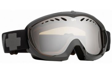 Image of Spy Optic Targa II Snow Goggles, Black Frame / Bronze w/ Silver Mirror Lenses 311021062084