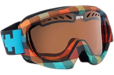 Image of Spy Optic Targa Ii Snow Goggles Persimmon Lens Bright Idea Frame 312003965185