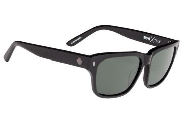 Image of Spy Optic Tele Single Vision Prescription Sunglasses, Black Frame, Polarized, 673361038864SV