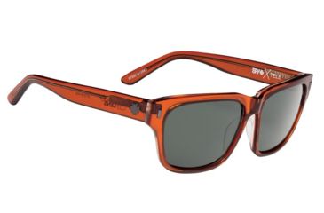 Image of Spy Optic Tele Single Vision Prescription Sunglasses, Trans Sepia Frame, 673361812863SV