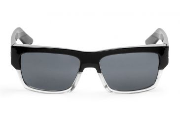 Image of Spy Optic Tice Single Vision Prescription Sunglasses - Black/Smoke Crystal Frame 572014865000RX