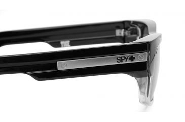 Image of Spy Optic Tice Single Vision Prescription Sunglasses - Black/Smoke Crystal Frame 572014865000RX