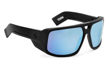Image of Spy Optic Touring Sunglasses w/ Matte Black Frame &amp; Grey Blue Multilayer Lens