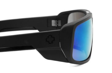 Image of Spy Optic Touring Sunglasses w/ Matte Black Frame &amp; Grey Blue Multilayer Lens