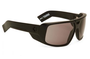 Image of Spy Optic Touring Bifocal Prescription Sunglasses, Matte Black Frame, Grey Lens-670795374129BI