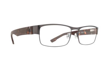 Image of Spy Optic Trenton Eyeglass Frame, Brushed Gunmetal/Matte Tortoise, 573487397000