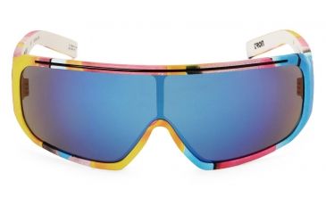 Image of Spy Optic Tron Sunglasses w/ MC 93 Helmet Frame &amp; Grey Blue Spectra Mirror Lens
