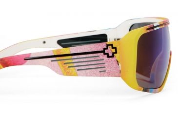 Image of Spy Optic Tron Sunglasses w/ MC 93 Helmet Frame &amp; Grey Blue Spectra Mirror Lens