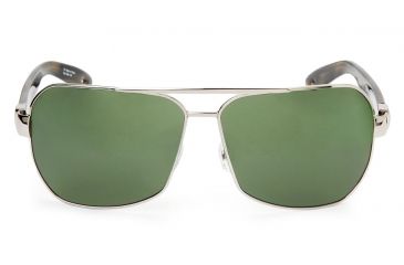 Image of Spy Optic Weller Single Vision Prescription Sunglasses - Silver w/ Black Tortoise Frame 570626475000RX