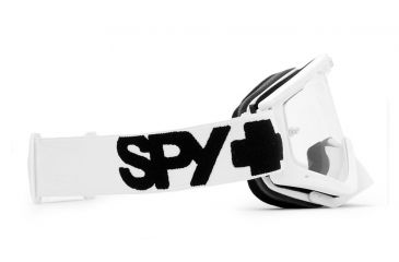 Image of Spy Optic Whip MX Goggles w/ White Sabbath Frame &amp; Clear Antifog Lens w/ Posts