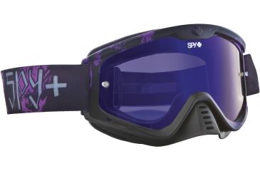 Image of Spy Optic Whip MX Goggles - Reaper Frame and Smoke w/Dark Blue Spectra Lens 320791993830