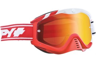 Image of Spy Optic Whip MX Goggles - Sunday Red Frame and Smoke w/Red Spectra Lens 320791396827