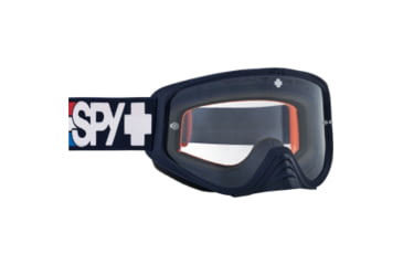 Image of Spy Optic Woot Matte USA Motocross Goggles, Clear, One Size, 111080