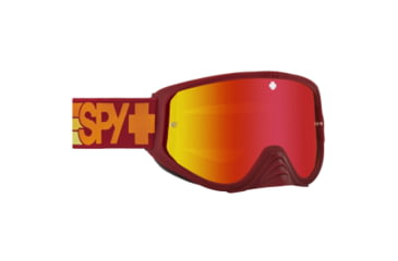 Image of Spy Optic Woot Race Matte Motocross Goggles, Red, One Size, 113783