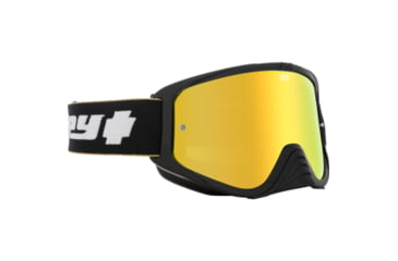Image of Spy Optic Woot Race Motocross Goggles, Black/Gold, One Size, 110876