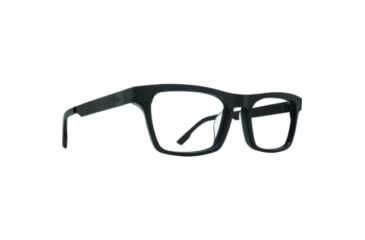 Image of Spy Optic Zade 54 Men's Sunglasses, Black Matte Frame, Clear Lens, Medium, 43400