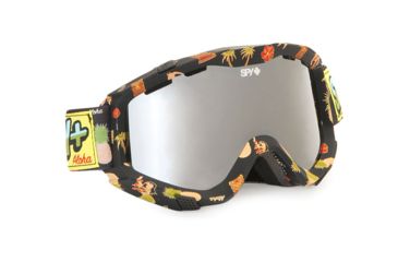 Image of Spy Optic Zed Goggles - Aloha/Flight - Bronze w/Silver Mirror Lens  Yellow Lens 310857097084