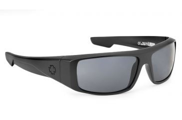 Image of Spy Optics LOGAN MATTE BLACK-GREY POLARIZED 670939374135