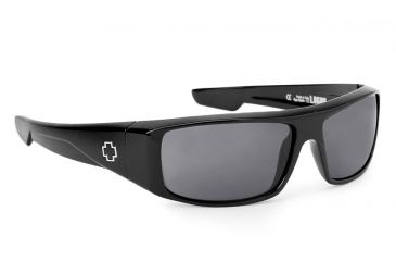 Image of Spy Optics Logan Sunglasses with Black Frame / Grey Lenses 670939062129