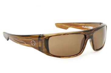 Image of Spy Optics Logan Sunglasses with Brown Stripe Tortoise Frame / Bronze Lenses 670939316069