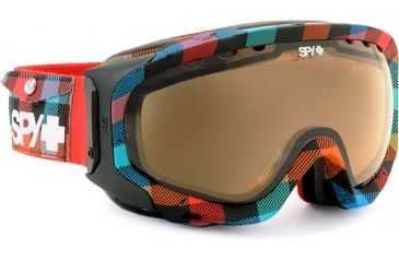 Image of Spy Optics Soldier Goggles Persimmon Bright Idea 310683965968