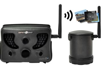 Image of Spy Point Tiny-WBF 8MP Trail Camera w/Wireless Access and Time-Lapse/Multi-shot, Camo Tiny-WBF
