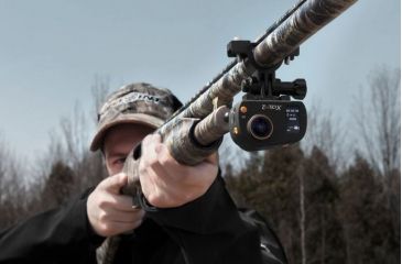 Image of Spy Point Xcel Action Camera Shotgun Mount, Black XHD-SGM