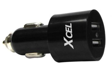 Image of Spy Point Xcel Dual USB Car Charger, Black XHD-CUSB