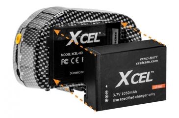 Image of Spy Point Xcel Lithium-Ion Polymer Battery, Black XHD-BATT