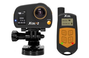 Image of Spy Point XcelHD2 12MP 4X Action Camera w/Remote, Black Xcel HD2
