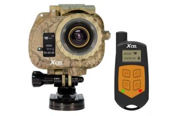 Image of Spy Point XcelHD2 Hunt Edition 12MP 4X Action Camera w/Remote, Camo Xcel HD2 Hunt