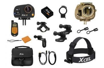 Image of Spy Point XcelHD2 Hunt Edition 12MP 4X Action Camera w/Remote, Camo Xcel HD2 Hunt