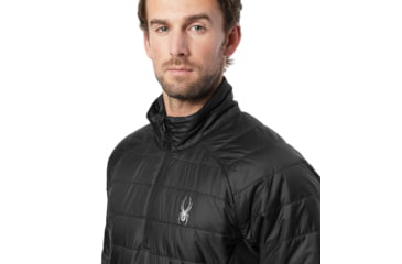 Image of Spyder Glissade Hz Insulator Jacket - Mens, Black/Black/Black, Medium, 181622001333P