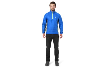 Image of Spyder Glissade Hz Insulator Jacket - Mens, Polar/Turkish Sea/Acid, Large, 181622069555P