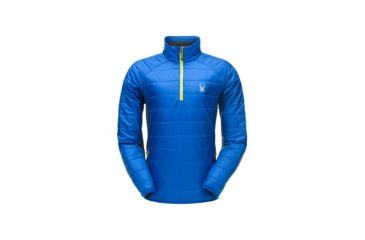 Image of Spyder Glissade Hz Insulator Jacket - Mens, Polar/Turkish Sea/Acid, Large, 181622069555P