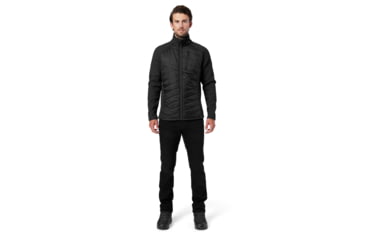 Image of Spyder Ouzo Fz Stryke Jacket - Mens, Black/Black/Black, Small, 181406001222P