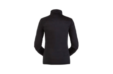 Image of Spyder Shimmer Bug Zip T-Neck Top - Womens, Black, Large, 194091001L